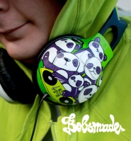 panda headphones by Bobsmade